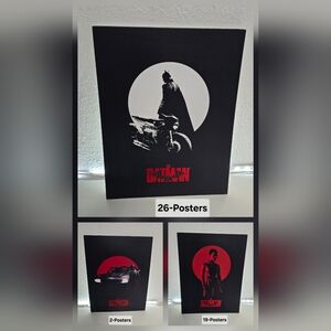 Lot of 47 Limited Edition Little Cesars Batman 2022 Posters 8 1/2 x 11